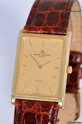 replica Baume & Mercier ELEGANTE HERRENUHR IN 14KT GOLD-AUSF��HRUNG WATCHES 1 
