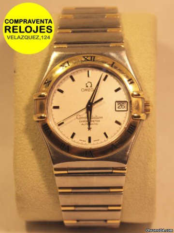 Omega CONSTELLATION acero y oro