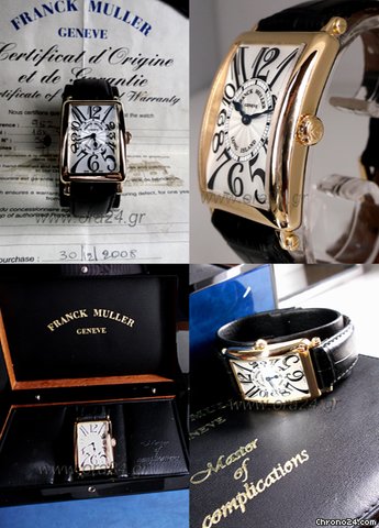replica Franck Muller Long Island 18k Gold WATCHES 1 
