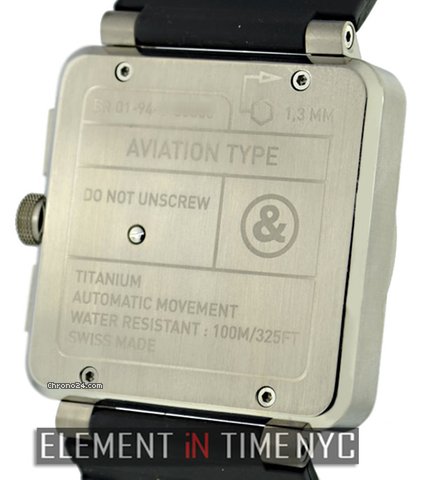 replica Bell & Ross BR 01-94 TItanium Chronograph NIB WATCHES 1 