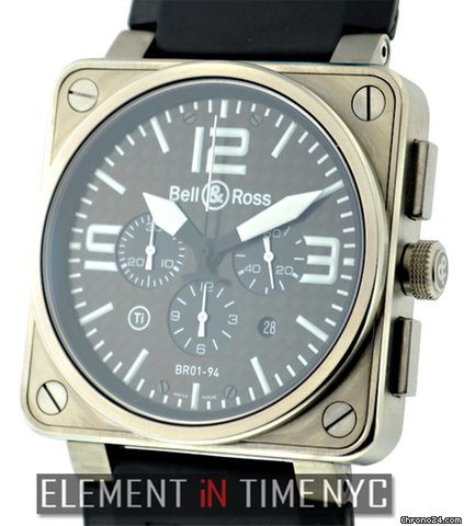 Bell & Ross BR 01-94 TItanium Chronograph NIB