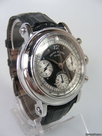 replica Franck Muller Chronographe 7000 CC ronde ac /cuir WATCHES 1 