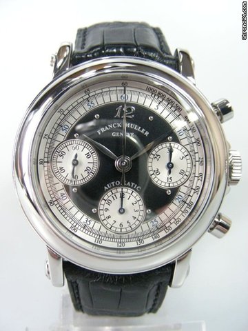 Franck Muller Chronographe 7000 CC ronde ac /cuir