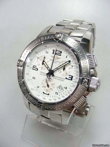 Breitling Brietling Mission chronographe rattrapante complet acier WATCHES 2