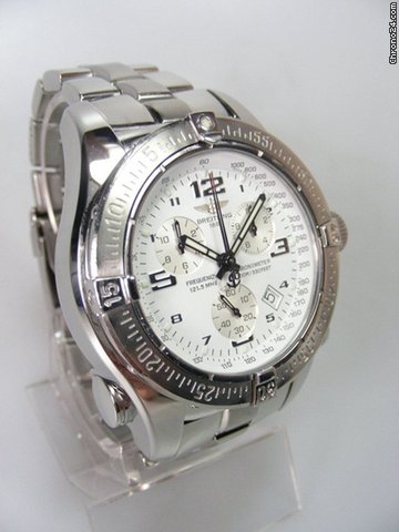 replica Breitling Brietling Mission chronographe rattrapante complet acier WATCHES 1