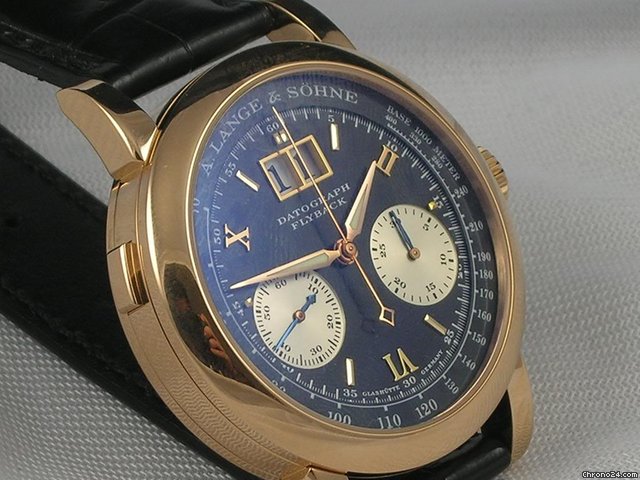 A. Lange & Sohne DATOGRAPH ROSE GOLD / BLACK DIAL DISCONTINUED & COLLECTIBLE