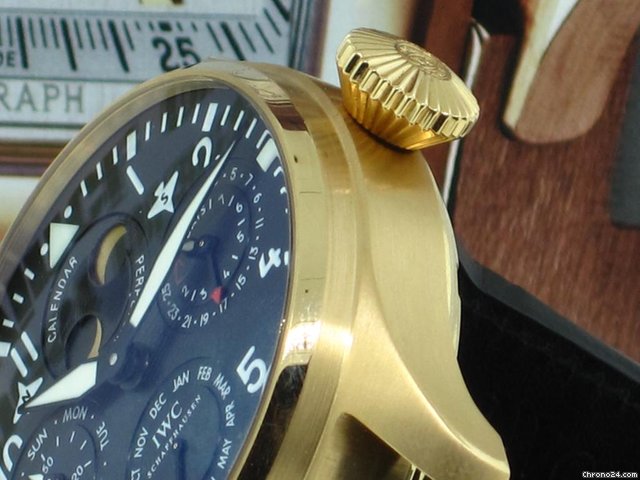 replica IWC BIG PILOT PERPETUAL LIMITED EDITION OF 30 FOR BUCHERER WATCHES 1 