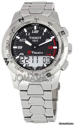 Tissot T-Touch II Mens Analog-Digital Watch T047.420.44.207.00