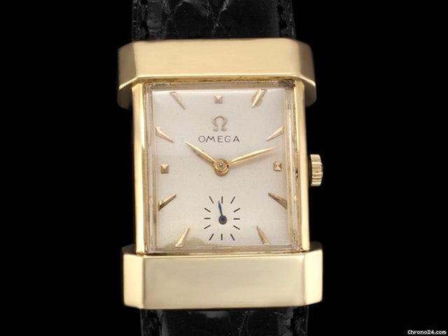 replica Omega 1947 OMEGA Vintage Watch, TOP HAT STYLE - 18K GOLD WATCHES 1 