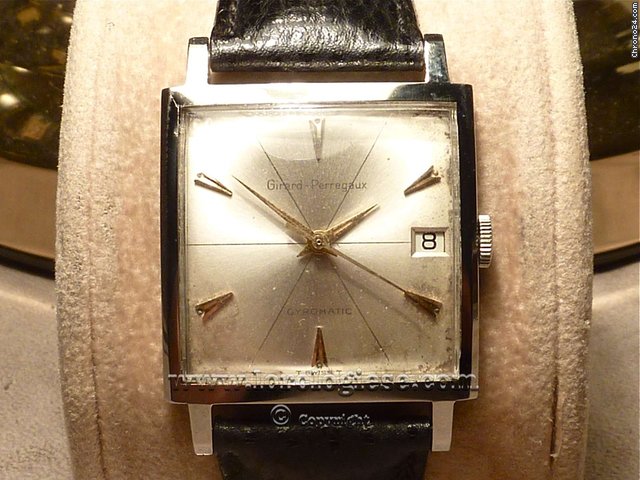 Girard Perregaux Gyromatic Grand Carre Cioccolatone - Vintage