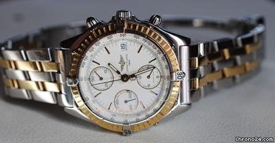 replica Breitling Chronomat Stahl / Gold mit Pilotband in Stahl / Gold WATCHES 1 