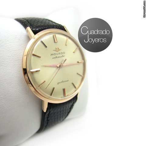 replica Movado Gentleman Clasic Gold WATCHES 1 