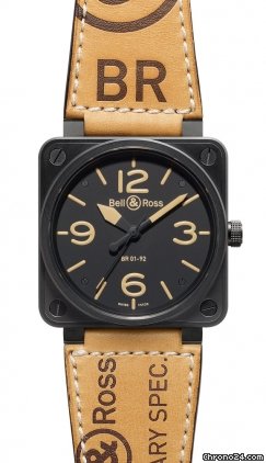 Bell & Ross BR 01-92 Heritage NEU incl MWST mit Box + Papier