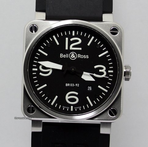 Bell & Ross Aviation BR03-92 NEU incl MWST mit Box + Papieren