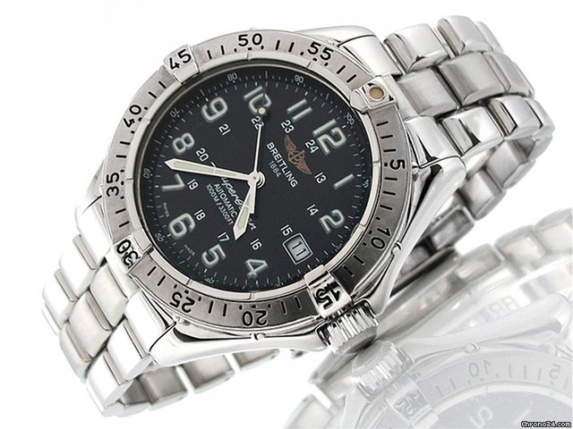 Breitling Herren "SUPER OCEAN" Edelstahl Automatik