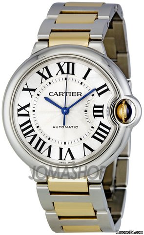 Cartier Ballon Bleu Unisex Steel and Gold Watch W6920047