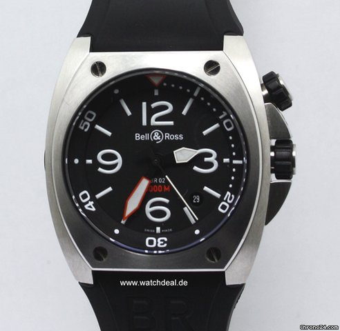 Bell & Ross BR 02-92 Steel NEU incl MWST mit Box+Papieren