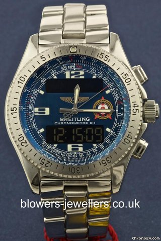 Breitling Steel B1 Joint Force Harrier A78362
