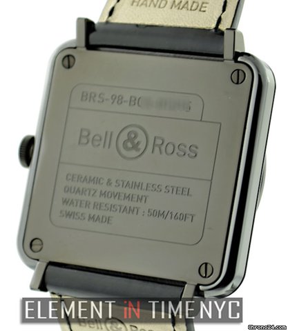 replica Bell & Ross BR-S 98 Quartz Diamond Bezel NIB WATCHES 1 