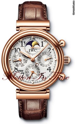 IWC DA VINCI PERPETUAL CALENDAR CHRONOGRAPH ROSE GOLD RARE
