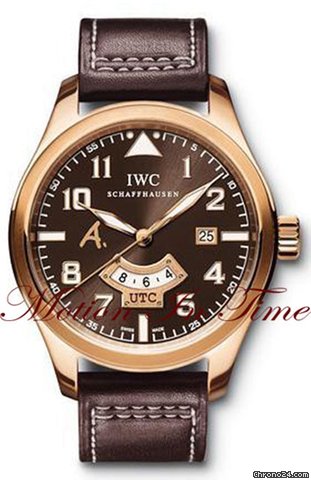 IWC Pilots UTC Antoine de Saint Exupery Rose Gold Limited 500 PC
