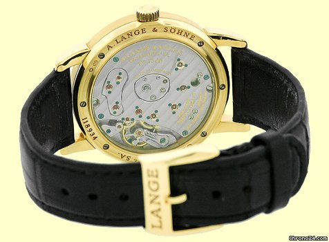 replica A. Lange & Sohne Gent's 18K Yellow Gold A  Lange 1 Strapwatch WATCHES 1 