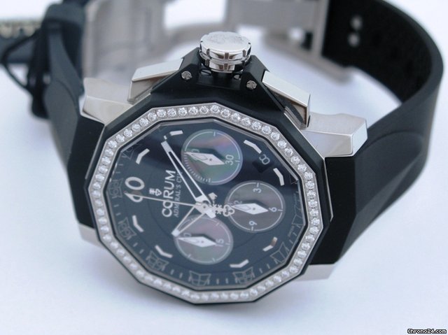 replica Corum LADY DIAMONDS ADMIRAL'S CUP 40 CHRONOGRAPH WATCHES 1 