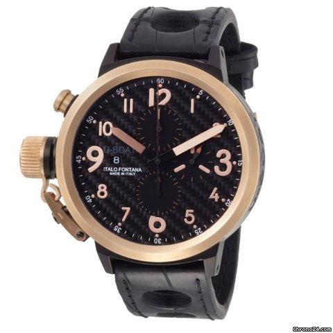U-Boat Watches Flightdeck Gold Bezel, 1844