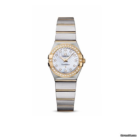 Omega Constellation Brushed Quartz, 123.25.24.60.55.004