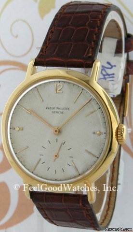 Patek Philippe 2458 Vintage Calatrava, Yellow Gold