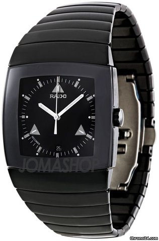 Rado Sintra Black Ceramic Quartz Mens Watch R13765152