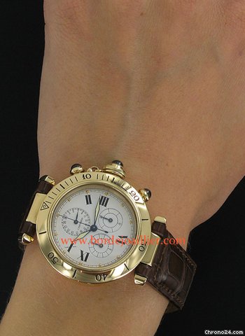 replica Cartier Pasha Chrono Gold WATCHES 1 