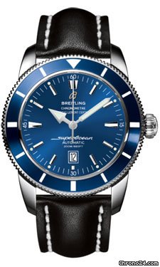 Breitling Superocean Heritage 46 Leather Strap