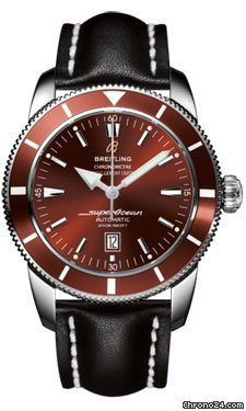 Breitling Superocean Heritage 46 Leather Strap