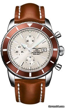 Breitling Superocean Heritage Chronographe Leather Strap