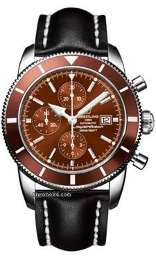 Breitling Superocean Heritage Chronographe Leather Strap