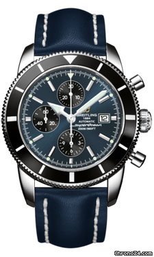 Breitling Superocean Heritage Chronographe Leather Strap