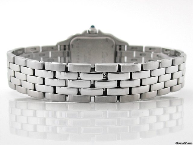 replica Cartier Damen Cartier "PANTHERE" Edelstahl Quarz WATCHES 1 