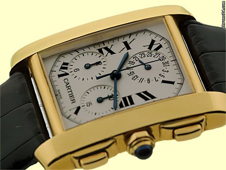 replica Cartier Tank Francaise Chronograph Strapwatch [On Hold] WATCHES 1 