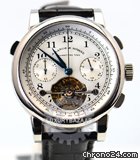 A. Lange & Sohne Tourbograph Pour le Merite (Platinum / White / Leather Strap