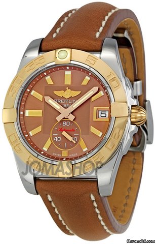 Breitling Galactic 36 Bronze Dial Mens Watch C3733012-Q584BRLD