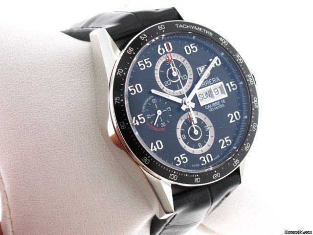 TAG Heuer CARRERA CRONO DAY-DATE ACCIAIO