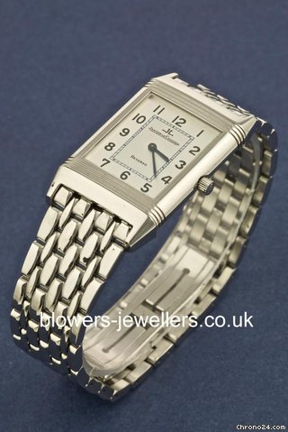 replica Jaeger-LeCoultre Steel Jaeger LeCoultre Reverso 290.8.60 WATCHES 1 