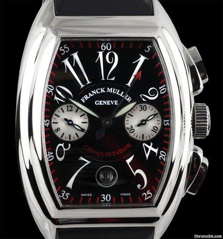 replica Franck Muller Conquistador Chronograph SS 8005CC WATCHES 1 