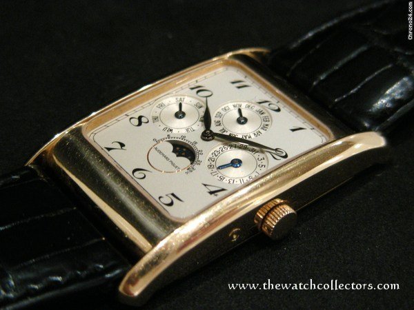 replica Audemars Piguet Rare Square Perpetuel Calendar in Pink Gold "Ref.25682-0-0002-02. Full Set WATCHES 1 