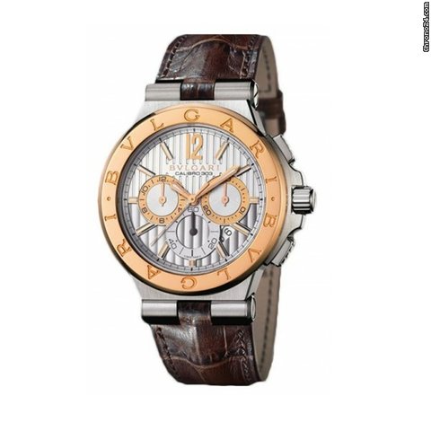 Bulgari Herrenuhr Diagono Calibro 303 Chrono, DG42C6SPGLDCH