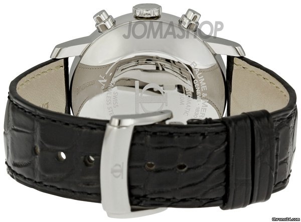 replica Baume & Mercier and  Classima Executives White Dial Chronograph Mens Watch MOA8851 WATCHES 1 