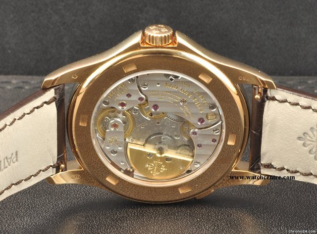 replica Patek Philippe 18k Rose Gold Silver Dial World Time B&P 5130R WATCHES 1 
