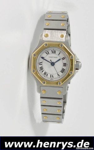 Cartier Santos 2-tone