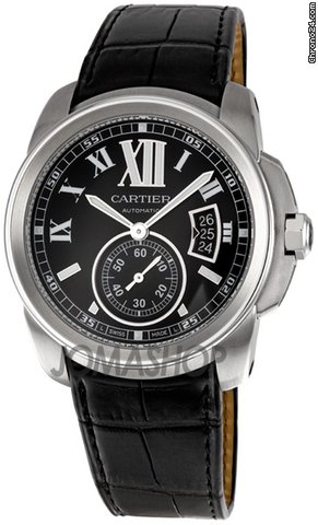 Cartier Calibre de Cartier Steel Automatic Mens Watch W7100041
